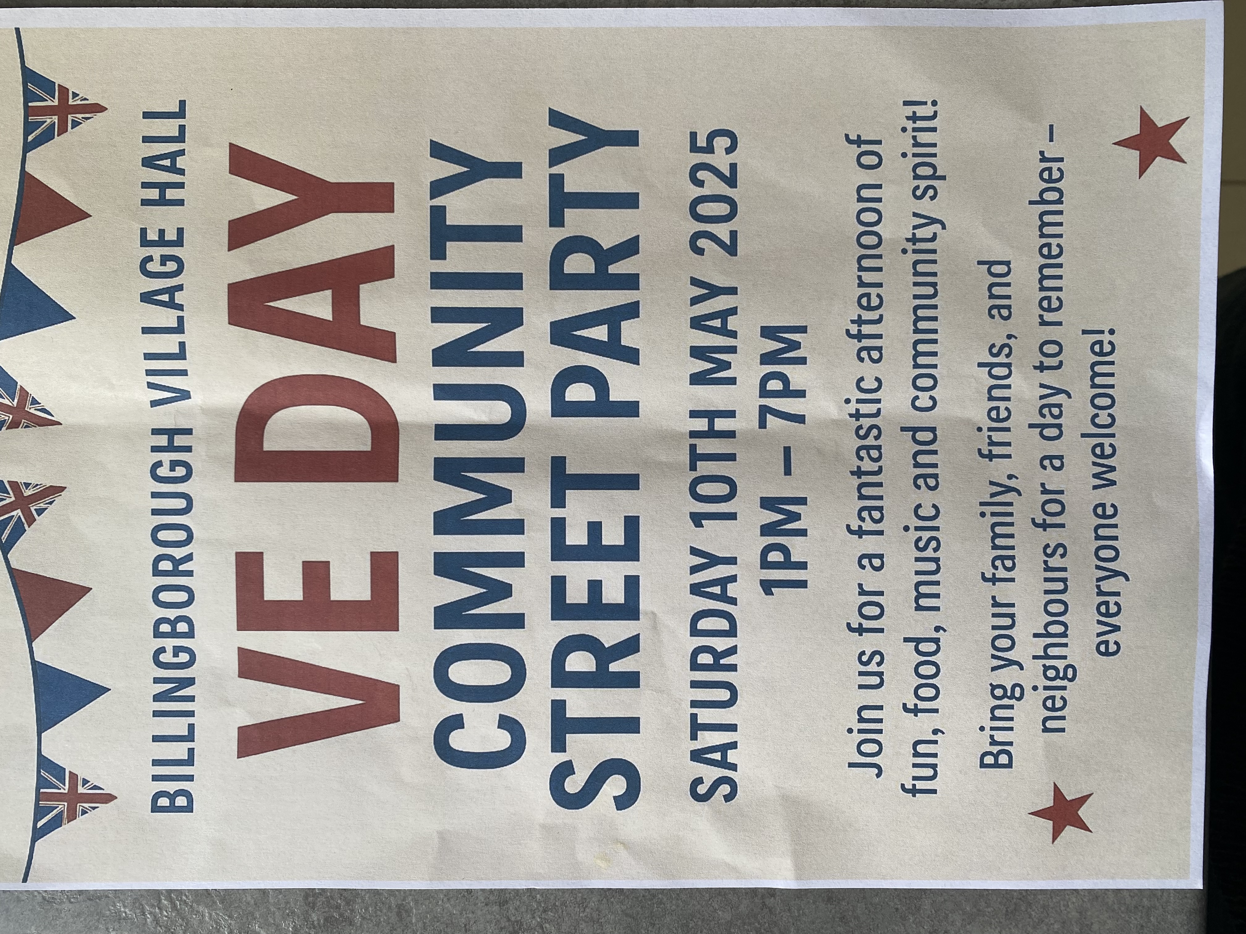 Ve day 80 street party